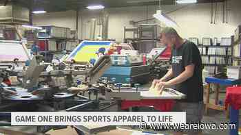 Carroll business stitching and shipping their sports apparel across the country - Local 5 - weareiowa.com