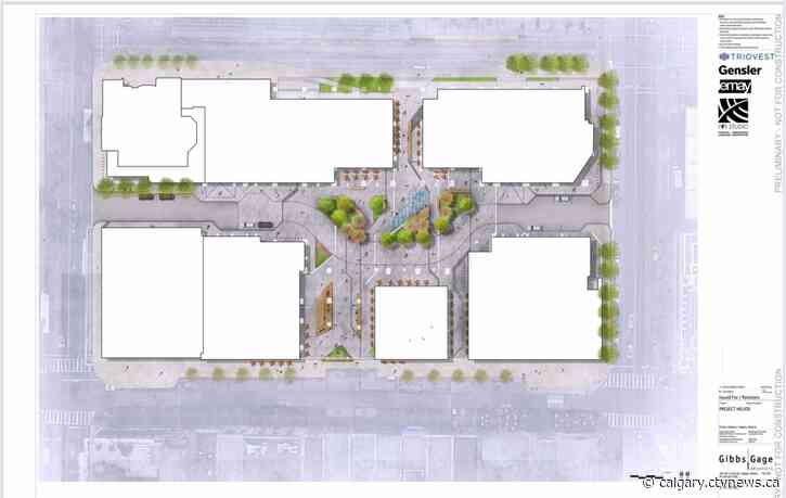 Tower development proposed for Stephen Avenue, city asks for feedback