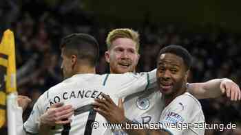 De Bruyne trifft viermal für Man City - Chelsea mit Sieg