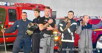 Lorient - Calendrier des pompiers, à Lorient : craquants les matous de l'édition 2023 ! - Le Télégramme