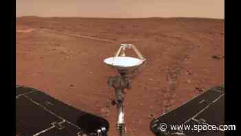 Water may have been on Mars much more recently than scientists thought, China's rover suggests