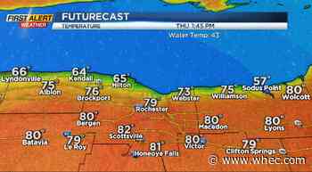 First Alert Weather: Warmer &amp; more humid air returns to Rochester