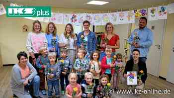 Bunter Blumenstrauß aus Bildern für die Erzieher in Hemer - IKZ News