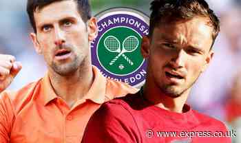 Novak Djokovic should be barred as Wimbledon chiefs told they're wrong over Russian ban - Express