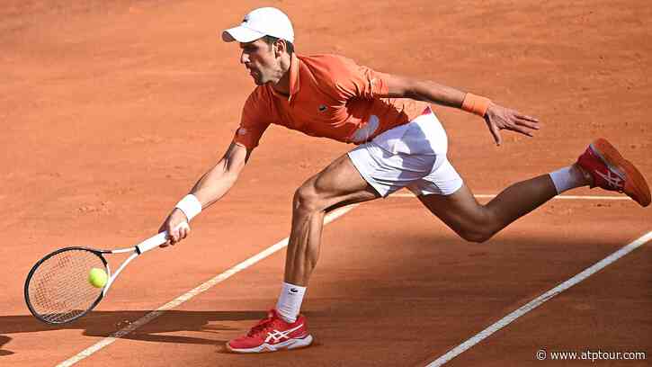 Novak Djokovic Brushes Past Aslan Karatsev In Rome Opener - ATP Tour