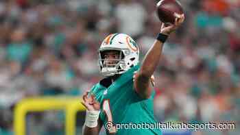 Dolphins OC: We’re not limiting ourselves in anything with Tua Tagovailoa