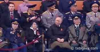 Putin è stato avvistato con una "coperta di lana" nel giorno della vittoria della Russia tra - Tebigeek
