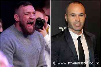 McGregor sends warning and Iniesta gets caked – Wednesday's sporting social - St Helens Star