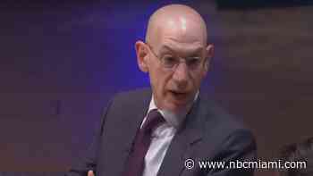NBA Commissioner Talks About League's Efforts Toward Sustainability