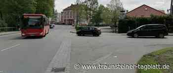 Verkehrsinsel an der Einmündung Herzog-Wilhelm-Straße/Wasserburger Straße soll für mehr Sicherheit sorgen - Traunsteiner Tagblatt