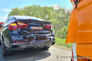 Reichenbach: Sattelzug fährt auf der A 72 auf BMW auf - freiepresse.de
