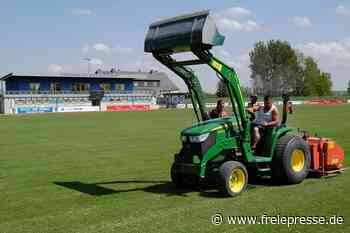 Stadion am Wasserturm: 8000 Euro fließen in Reichenbach in die Rasenpflege - freiepresse.de