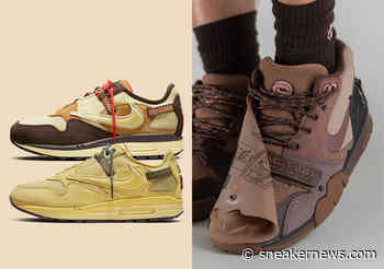 Travis Scott x Nike Footwear Set To Release This Month - Sneaker News