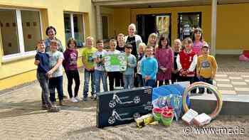 Freude bei Wallhausens Hortkindern: Heide-Hof spendet Spielgeräte - Mitteldeutsche Zeitung