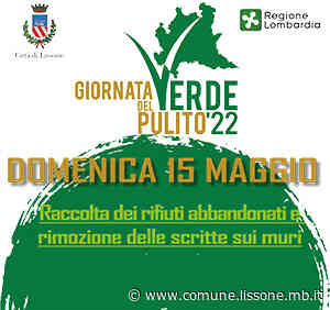 Comunicato stampa - Ripuliamo la città per la Giornata del Verde Pulito: il Comune di Lissone dà appuntamento a domenica 15 maggio - Comune di Lissone