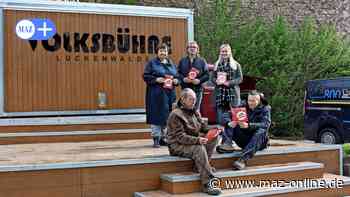 Luckenwalde: Auf der Volksbühne beginnt am Samstag eine neue Saison voller Kultur auf dem Boulevard - Märkische Allgemeine Zeitung