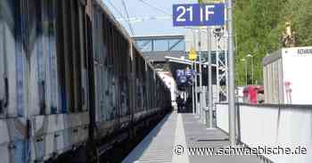 Lindau: Am Bahnhof Reutin bleibt ein Güterzug stecken - Schwäbische