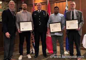 Awards presented to Nelson police, civilians for service and bravery - Nelson Star