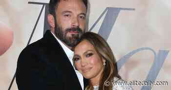 Jennifer Lopez & Ben Affleck Are Soulmates, According To An Aura Reader - Elite Daily