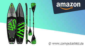 Amazon: Aufblasbares Stand-Up-Paddle von Kesser für nicht mal 330 Euro - COMPUTER BILD