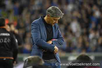 Felice Mazzu (Union) likt zijn wonden na zure nederlaag bij Club Brugge: &quot;In de eerste helft stond er maar één ploeg op het veld&quot;