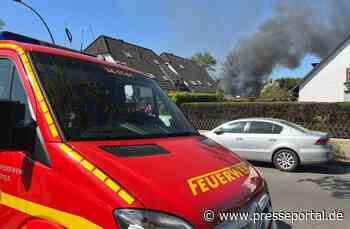 FW-PI: Brannte LKW und Carport - Schnelles Eingreifen der Feuerwehr Schenefeld verhindert schlimmeres (FOTO) - Presseportal.de