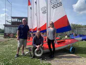 Rickmansworth Sailing Club receives six new dinghies