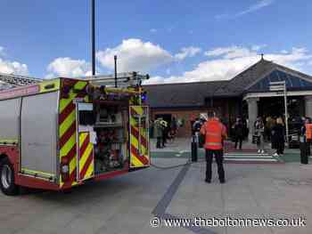 Bolton fire service respond after emergency at train station - The Bolton News