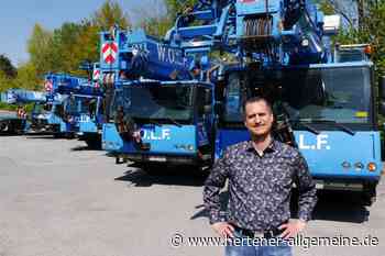 Autokräne aus Marl werden auf jeder Baustelle zum Superstar - Hertener Allgemeine