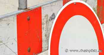 Ortsdurchfahrt kommende Woche voll gesperrt - Bexbach - DIE RHEINPFALZ - Rheinpfalz.de