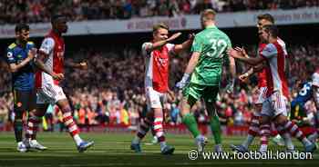 Aaron Ramsdale delivers honest verdict on Bruno Fernandes celebration during Arsenal vs Man Utd - Football.London