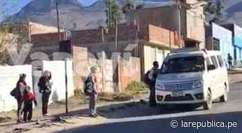 Arequipa: reportan falta de vehículos para movilizar a escolares en Cerro Colorado - La República Perú