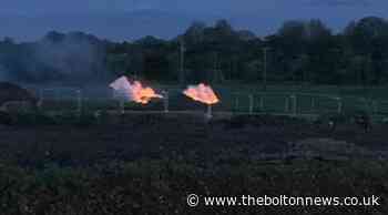 Horwich: 'Huge explosion' causes cable fire behind Station Road