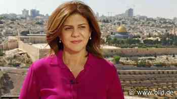 Journalistin im Westjordanland bei Feuergefecht getötet - Politik Ausland - Bild.de - BILD