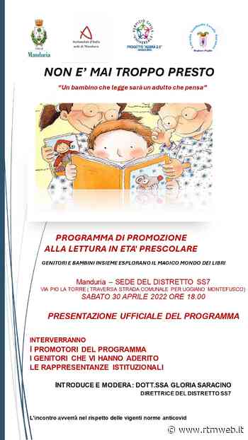 Manduria. ArcheoClub presenta progetto: “Non è mai troppo presto” - RTM web