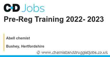 Abell chemist: Pre-Reg Training 2022- 2023