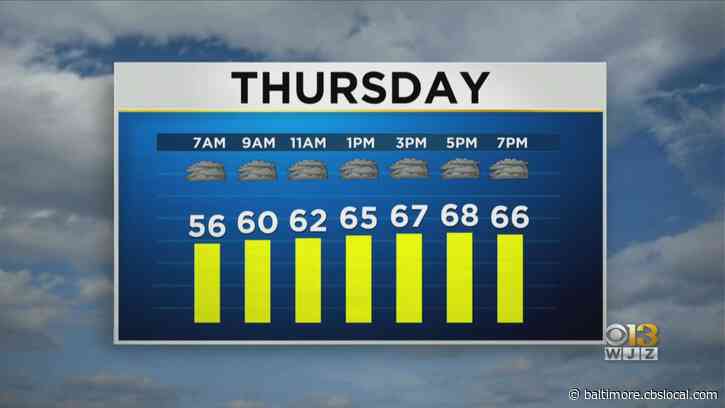 Maryland Weather: Some Drizzle Possible On A Cloudier Thursday