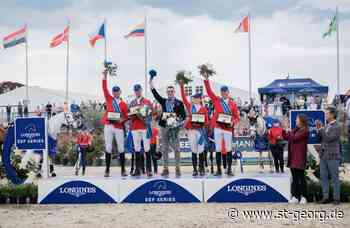 Mannheim: Die Schweiz gewinnt EEF-Nationenpreis nach Stechen, Deutschland auf Rang zwei - - St.GEORG