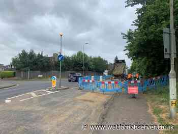 Scots Hill in Croxley Green back open after roadworks