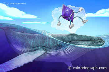Ether whales get busy as transactions hit highest point since January