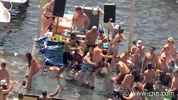 Huge fight explodes at lake party