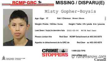 Missing: Misty Gopher-Boysis, 17, of Red Deer - rdnewsnow.com
