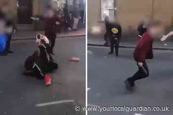 South Norwood: Video shows boy ‘slashing’ woman in Grosvenor Road