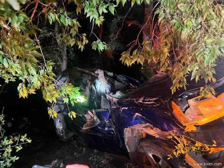 Woman survives 2 days in Jonestown creek bed after crashing