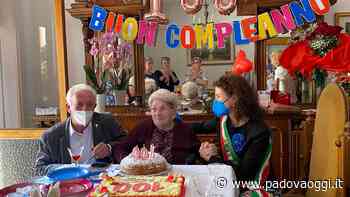 E sono cento! Gli auguri di tutto il Comune a nonna Ida - PadovaOggi