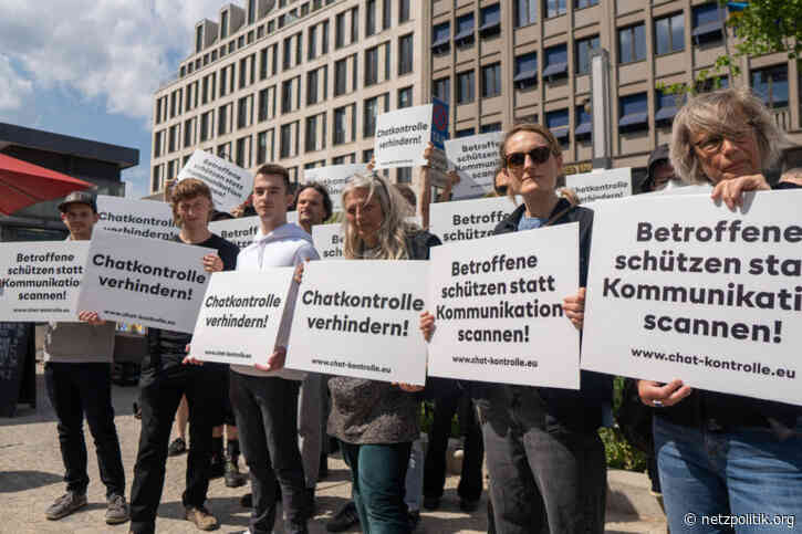 Protest: So war die erste Demo gegen die Chatkontrolle