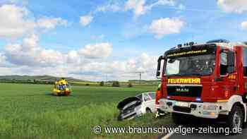 40 Einsatzkräfte und Rettungshubschrauber bei Unfall in Goslar
