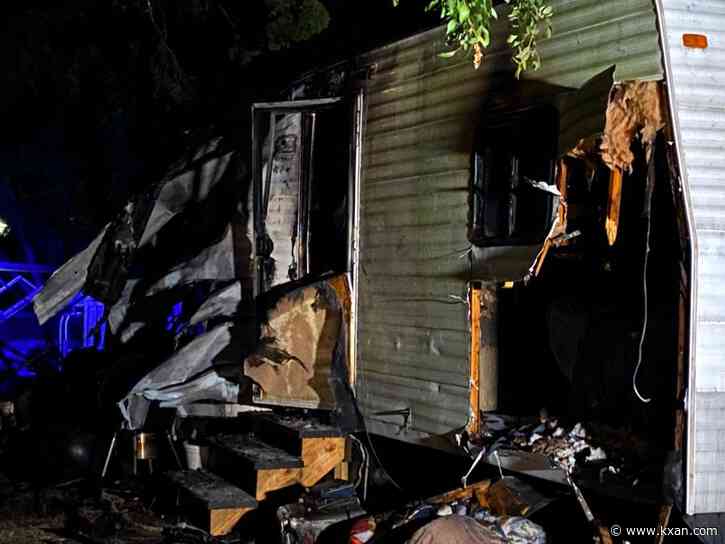 Fire hurts 1 person, damages 2 trailers at Lake Travis RV park