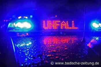 20-jähriger Fahranfänger verursacht Unfall mit mehreren Verletzten - Bad Krozingen - Badische Zeitung