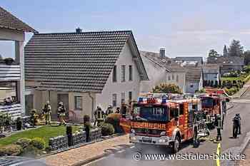 Brand in Steinheim: Gebäude nicht mehr bewohnbar - Westfalen-Blatt